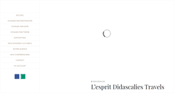 Desktop Screenshot of didascalies-travels.com