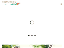 Tablet Screenshot of didascalies-travels.com